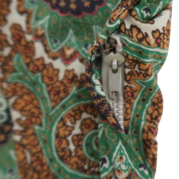 vtg 50s HOPE REED printed cotton day dress sz XS - Picture 4 of 6